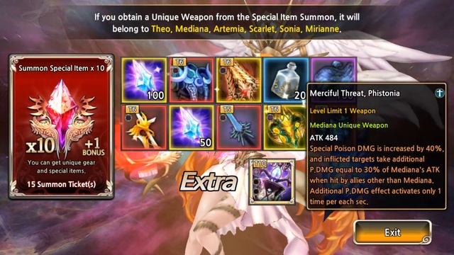 King's Raid UW Artemia, Mediana, Mitra смотреть онлайн