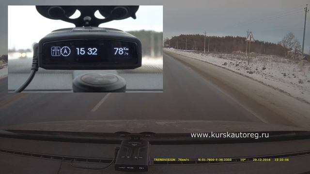 Тест TrendVision Drive-700 радар-детектор смотреть онлайн