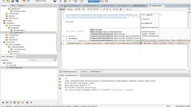 PRAKTIKUM MODUL 5 | ARRAY 1 DIMENSI смотреть онлайн