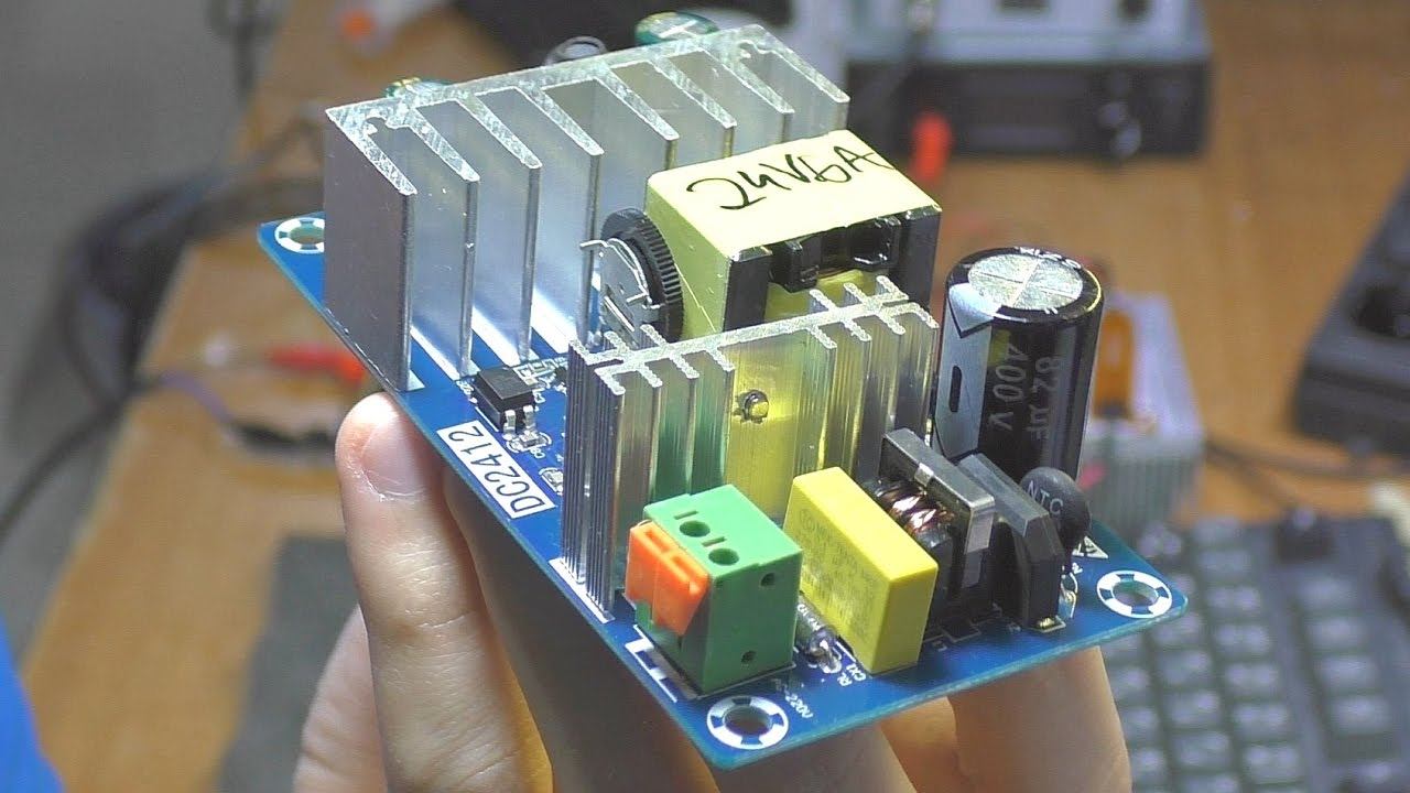 ЗАМЕРЫ КИТАЙСКОГО БП 24Вх6А: диапазон напряжения и максимальная мощность (+графики) смотреть онлайн