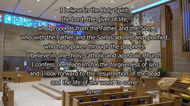 Sunday Mass - July 3, 2022 - The Fourteenth Sunday in Ordinary Time смотреть онлайн