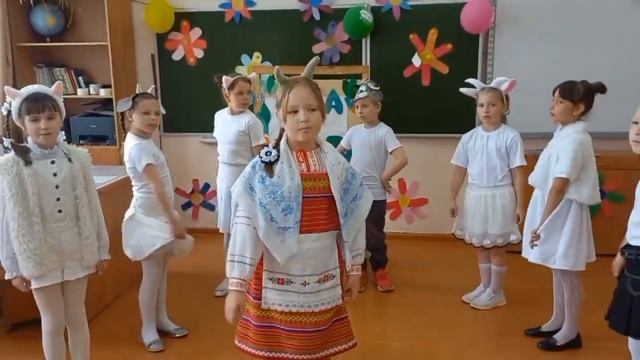 Волк и 7 козлят. Музыкальный спектакль во 2б классе. смотреть онлайн