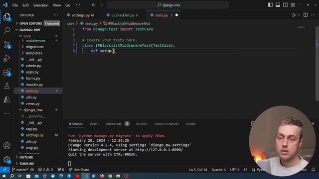 Writing Django Middleware (with tests!) | HTMX middleware | IP Blacklist middleware смотреть онлайн