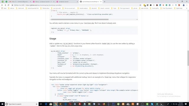 WordPress Theme Development Bangla Tutorial 2018 part -08 (dynamic menu with bootstrap navwalker) смотреть онлайн