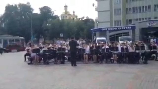 Хай уся земля говорить - духовий оркестр смотреть онлайн