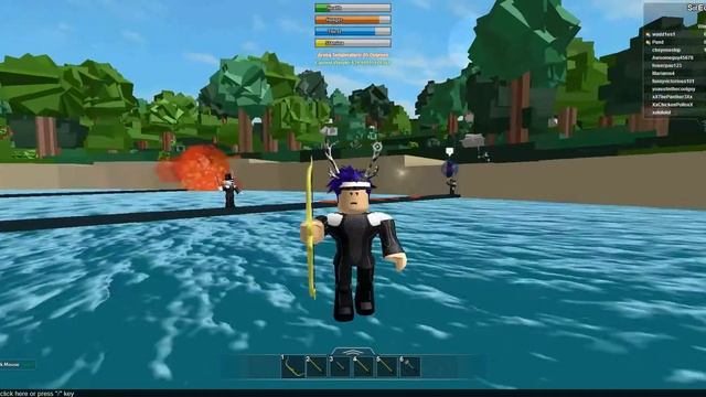 [Roblox] Hunger Games Catching Fire!: Arrow to the nee and a quick death. смотреть онлайн