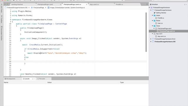 Xamarin : Firebase Key Image Upload смотреть онлайн