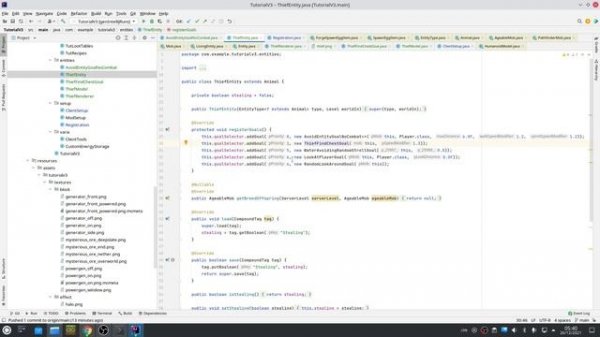 Minecraft Forge 1.18.1 Modding Tutorials (4): Parchment, Custom Entity