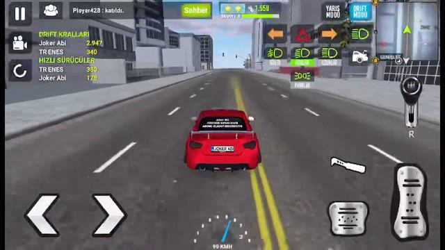 TAKİPÇİLERİMLE BİRLİKTE OYNUYORUM #4 ( Car Parking 3D Şehirde Modifiye Araba Park & Drift ) смотреть онлайн