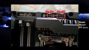 Безопасное питание процессора 4Pin 8Pin 8+4Pin