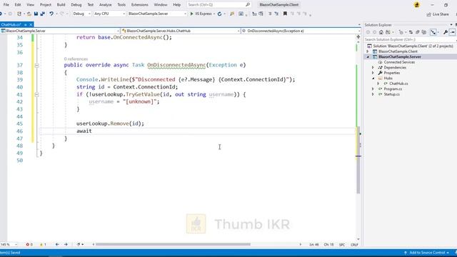 Blazor : SignalR Chatting Example [Real-Time Programming] смотреть онлайн
