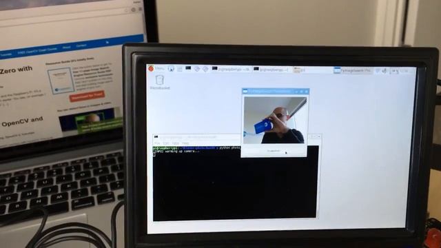 Displaying a video feed with OpenCV and Tkinter смотреть онлайн