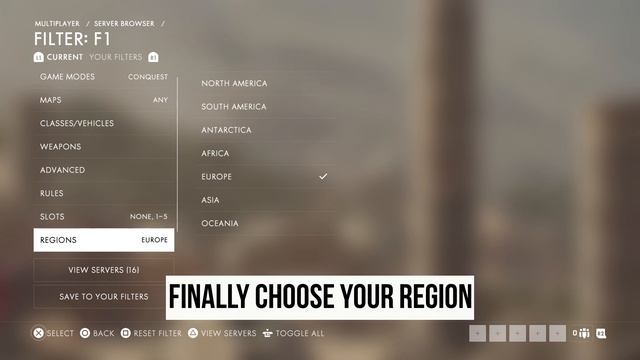 Can’t Find BF1 Populated Servers? Try These Filters In The Server Browser PS4 XBOX PC Guide 2022 смотреть онлайн