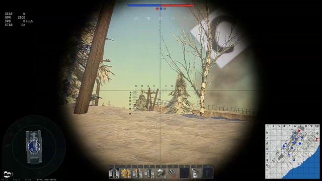 Pz.Kpfw. M4 748 (a)( German War Thunder Ground Forces ) смотреть онлайн