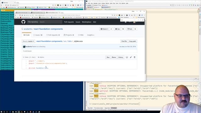 Markhor - React Frontend (Adding Sass + Foundation) смотреть онлайн