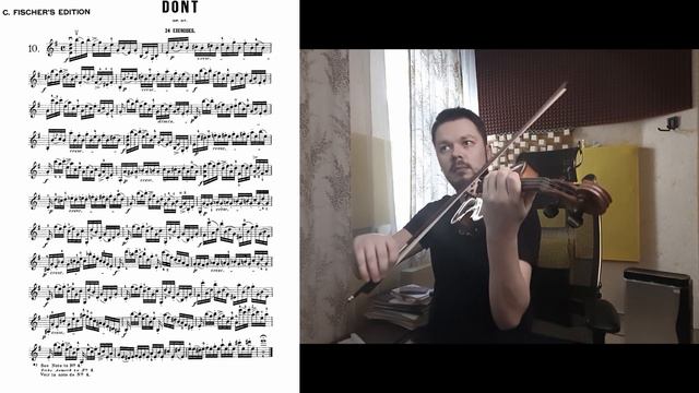 J.Dont - 24 Exc. op.37 №10 смотреть онлайн