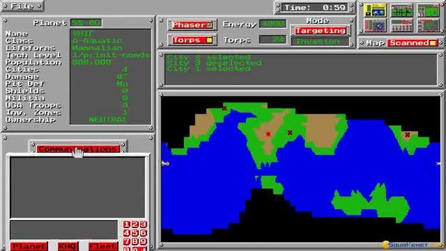 Star Legions gameplay (PC Game, 1992) смотреть онлайн
