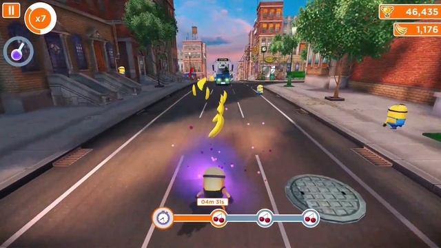 Minion Rush - Evil Minion in Downtown Secret Area смотреть онлайн
