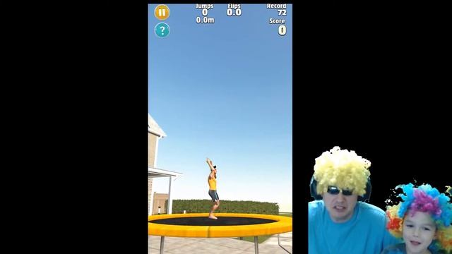 Игра Флип Мастер (Flip Master) прохождение. Кто лучше переворачивается Никита или папа? смотреть онлайн