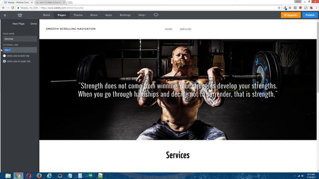 Weebly Tutorial: How To Make A One Page Smooth Scrolling Navigation In Your Weebly Site смотреть онлайн