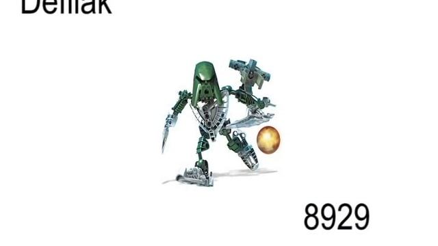 All the official green Bionicle sets смотреть онлайн