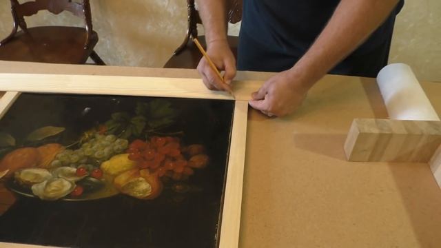 САМЫЙ ПРОСТОЙ СПОСОБ СОЗДАНИЯ РАМКИ ДЛЯ КАРТИНЫ смотреть онлайн