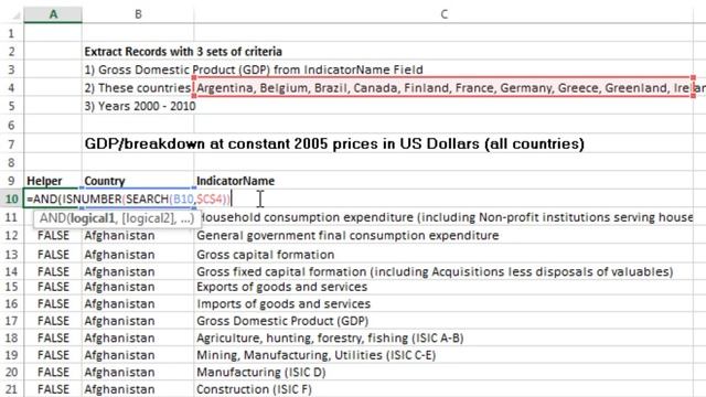Excel Magic Trick 1244: Transform GDP Data Set: Advanced Filter with Formula Criteria wins! смотреть онлайн