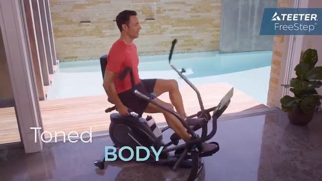 Teeter FreeStep Recumbent Stepper From FitnessZone