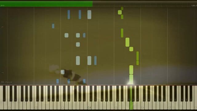 Naruto (—ナルト—) Ending 1 "Wind" (Piano Tutorial) -HD смотреть онлайн