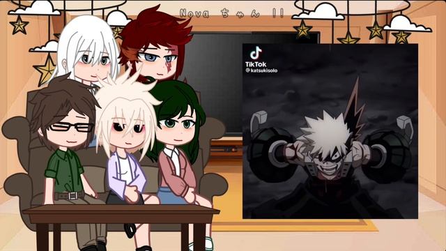 Mha Parents React To Their Children // Bnha // Mha // Gacha Club