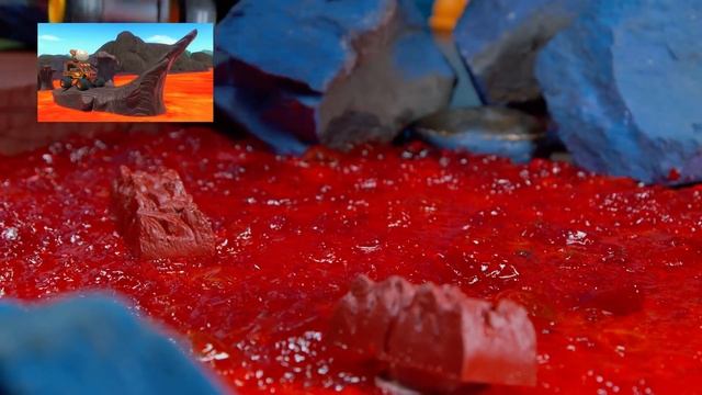 Blaze Stops the Volcano Eruption! | Blaze and the Monster Machine Toys | Toymation смотреть онлайн