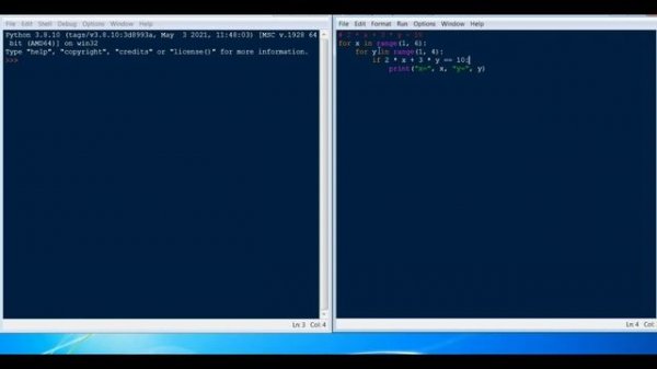 while. Вложенные циклы | Python для начинающих | Профессор код