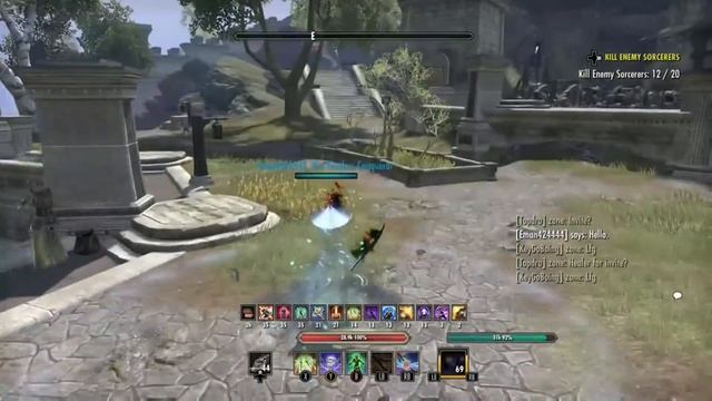 ESO Wrathstone PVP Build: "Third Raikage" Unstoppable stam sorc 1vX build смотреть онлайн