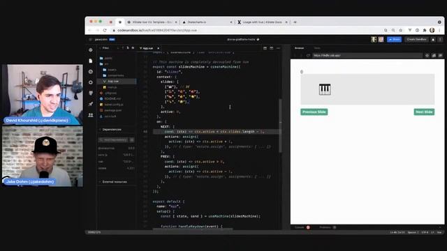 Learning XState with Jake Dohm смотреть онлайн