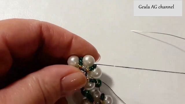 Beaded Flower Bracelet Tutorial DIY Beads Bracelet