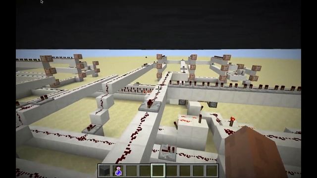 Redstone Traffic Light in Minecraft смотреть онлайн