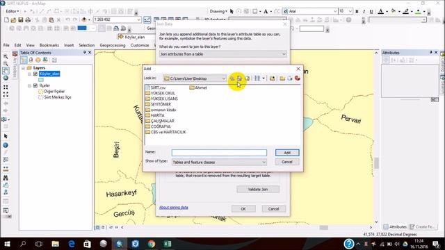 Excel'den ArcGis'e Veri Aktarımı (Join) / Excel - ArcGIS смотреть онлайн