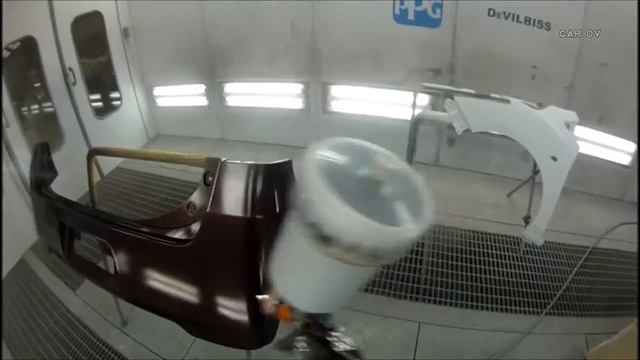 Daihatsu Tanto Exe bumper paint color code R59.SATAjet.3000B RP.Fire смотреть онлайн