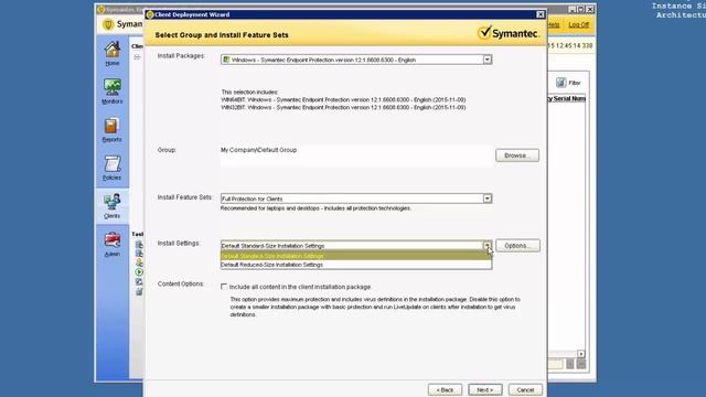 Symantec Endpoint Protection - Remote client installation on windows смотреть онлайн
