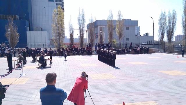 Смотр строя и песни. 2019 г. Волгоград смотреть онлайн