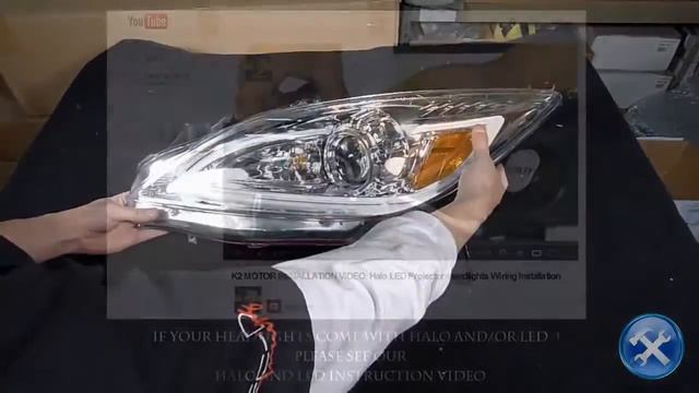 K2 MOTOR INSTALLATION VIDEO: 2010 - 2013 MAZDA 3 PROJECTOR HEADLIGHTS