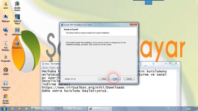 Oracle VM VirtualBox Programı Kurulumu смотреть онлайн