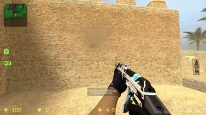 обзор Counter-Strike Source v34 со скинами CS:GO