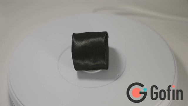 Галстук узкий черный однотонный FGN 09 смотреть онлайн