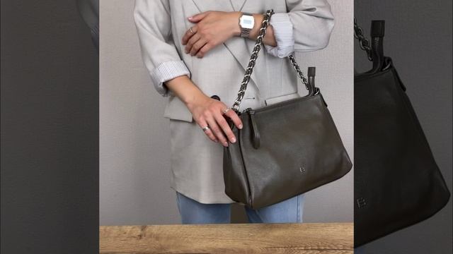 17972-618 FABRETTI Сумка жен. нат. кожа 