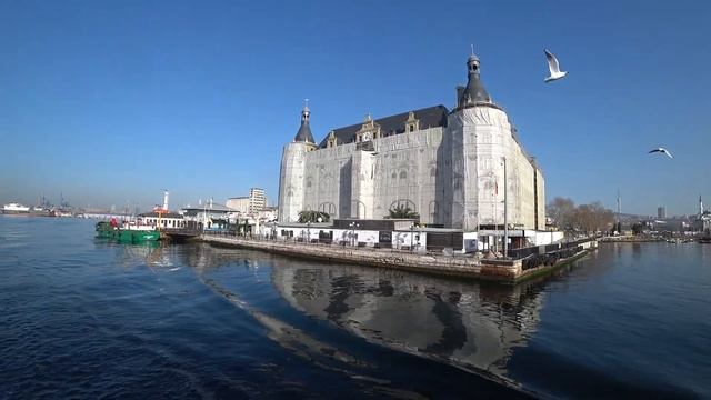 Турция.Стамбул.Январь.Чайки.Плыву на остров Бургазада. смотреть онлайн