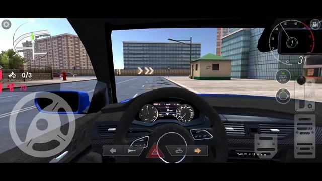 City Car Game? Real Car Parking 2 Driving School Simulator | Audi RS6 Car Games Android Gameplay смотреть онлайн