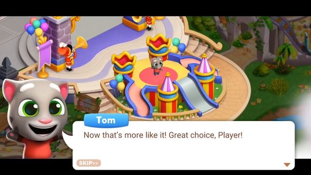 Talking Tom Fun Fair - WORLD 1-2 - Tom, Angela - Gameplay iOS, Android - Mobile Games смотреть онлайн