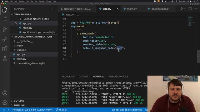 Piccolo Admin - now multilingual! смотреть онлайн