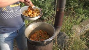 ХОРЦИАНИ в казане на костре. Удиви своих друзей Грузинским блюдом